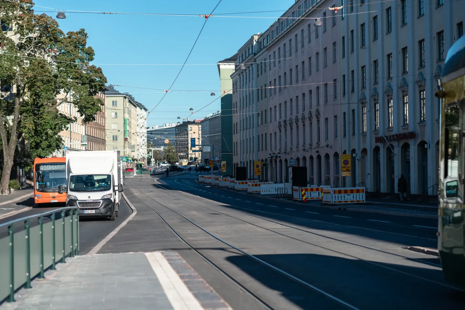 Mannerheimintien peruskorjaus Postikadun ja Reijolankadun välillä